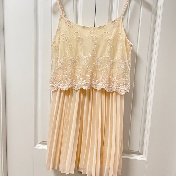 Forever 21 Great Gatsby Cream Dress - S - Picture 3 of 10